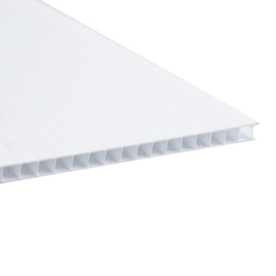 spazio in bianco di plastica ondulato Coroplast del polipropilene dello strato di 12mm Twinwall