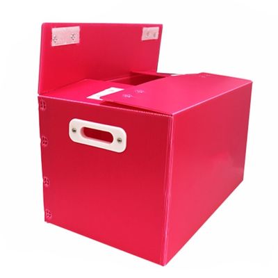 Scatole in Coroplast personalizzate ondulate in plastica pieghevoli
