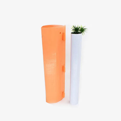 resistenza all'urto su misura guardie di plastica ondulate dell'albero di 4mm - di 2mm pp