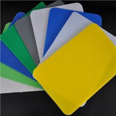 Profilo di plastica giallo della parete del gemello del cartone di Coroplast del bordo della cavità dei pp