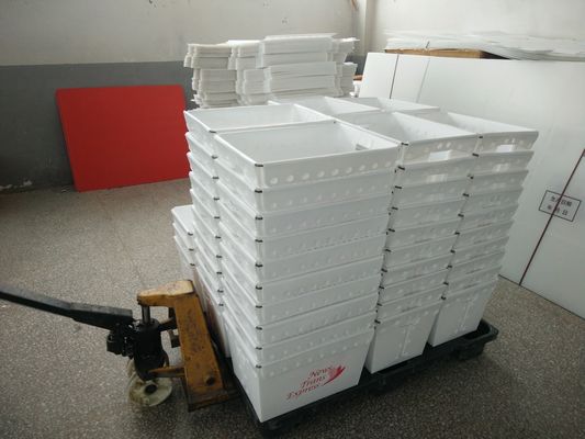 I totalizzatori postali riciclabili hanno ondulato Usps di plastica che spedisce i totalizzatori di plastica
