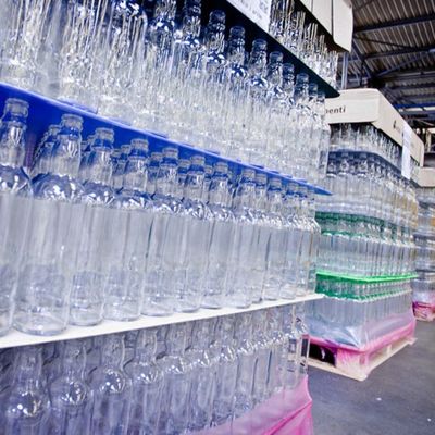Lo strato di plastica ondulato rosso riempie i divisori di plastica della bottiglia del polipropilene di Corflute