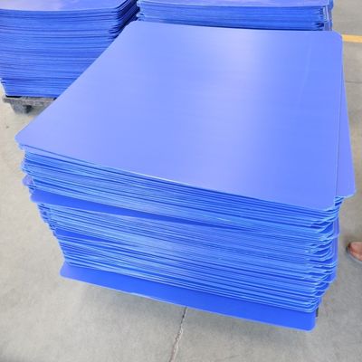 Lo strato del pallet scanalato in parete gemellata riempie 3mm 4mm il pallet del cuscinetto che di strato riveste blu