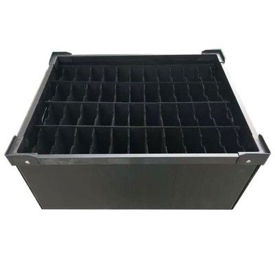 Anti 3mm statici 4mm hanno ondulato la scatola di imballaggio di plastica per i componenti elettronici
