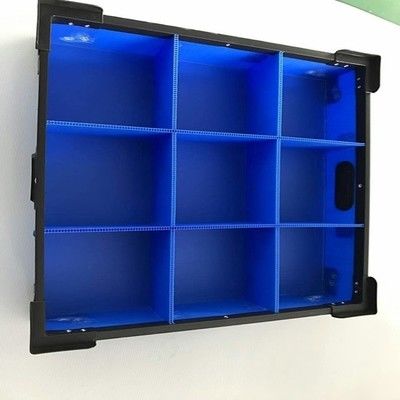 Anti 3mm statici 4mm hanno ondulato la scatola di imballaggio di plastica per i componenti elettronici