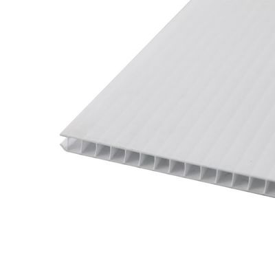 bordo bianco di Corflute del pannello di progetto di 3mm che impermeabilizza rivestimento di Correx