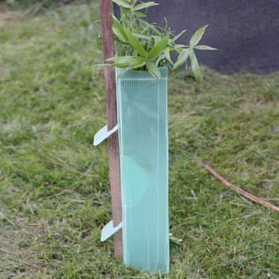 2mm 3mm hanno ondulato gli anti protettori di plastica UV del tronco di albero delle guardie di plastica dell'albero