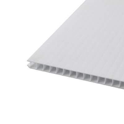 spazio in bianco di plastica ondulato Coroplast del polipropilene dello strato di 12mm Twinwall
