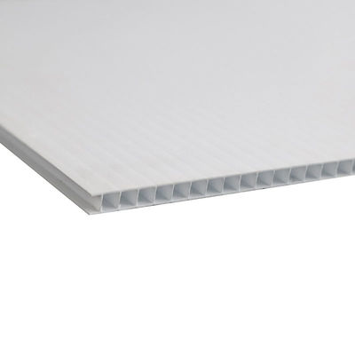 spazio in bianco di plastica ondulato Coroplast del polipropilene dello strato di 12mm Twinwall
