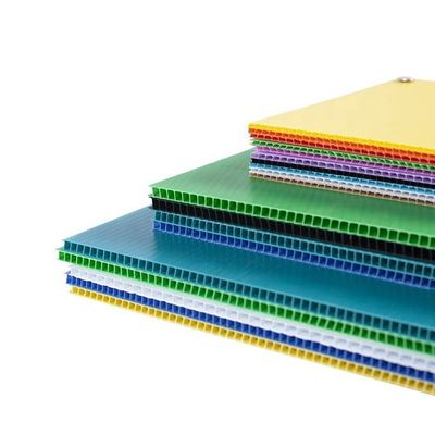 spazii in bianco bianchi del segno degli strati 4x8 Coroplast di 4mm Corflute per la pubblicità