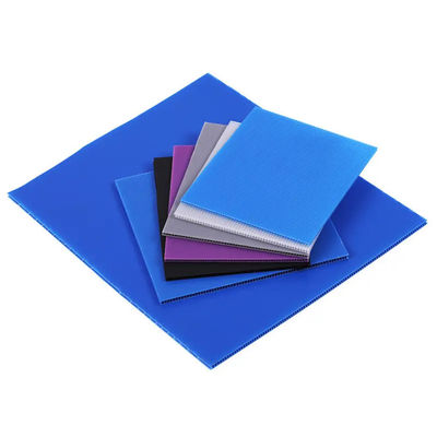 Bordo blu riciclabile di Coroplast dello strato lavabile di 2mm pp Corflute