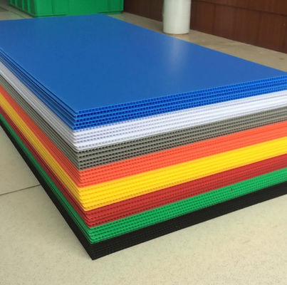 lo strato Correx della protezione di 3mm Corflute ha ondulato gli strati di plastica