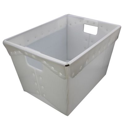 Il volume d'affari ha ondulato Tote White postale USPS che spedisce i totalizzatori di plastica