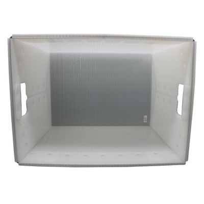 Il volume d'affari ha ondulato Tote White postale USPS che spedisce i totalizzatori di plastica