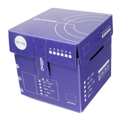 Scatole di imballaggio in plastica ondulata progettate per il pubblico e il commercio che forniscono prestazioni nei sistemi di gestione dei rifiuti