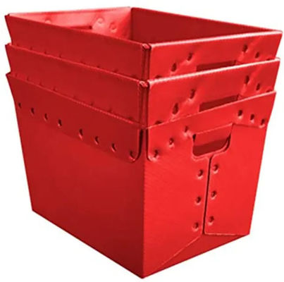PP Mail Tote Fatturato Imballaggio Scatola in PP ondulato riciclabile