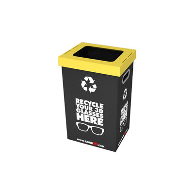 I pp hanno ondulato la scatola vuota rigida amichevole di Eco del recipiente riciclabile di plastica