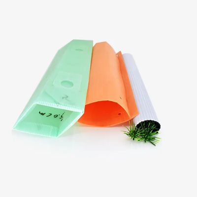 resistenza all'urto su misura guardie di plastica ondulate dell'albero di 4mm - di 2mm pp