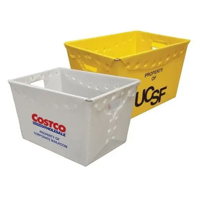 I pp leggeri su misura rigidi spediscono i recipienti delle scatole di Tote Corrugated Plastic Postal