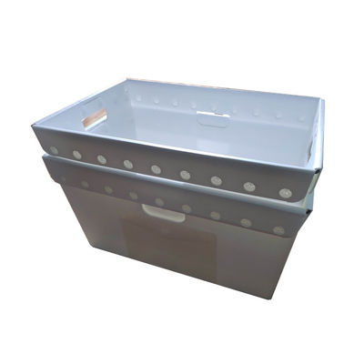 I pp leggeri su misura rigidi spediscono i recipienti delle scatole di Tote Corrugated Plastic Postal