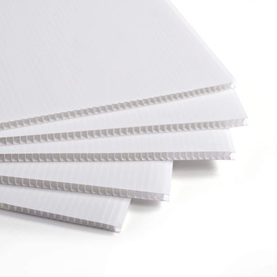 Carta di plastica corrugata in PP Corflute Foldable Lightweight Customized Durable