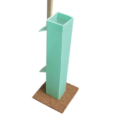 Protezione per alberi in polipropilene Corflute Protezione per vitigni in plastica ondulata Leggera