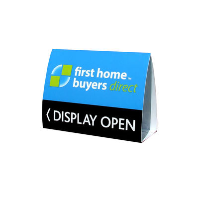 Coroplast PP Roster Sign Customized Corrugated Plastic Sign Impermeabile Pieghevole