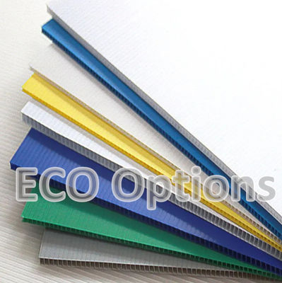 Riciclaggio di fogli di plastica corrugata in PP Corflute Board Protective ECO personalizzato